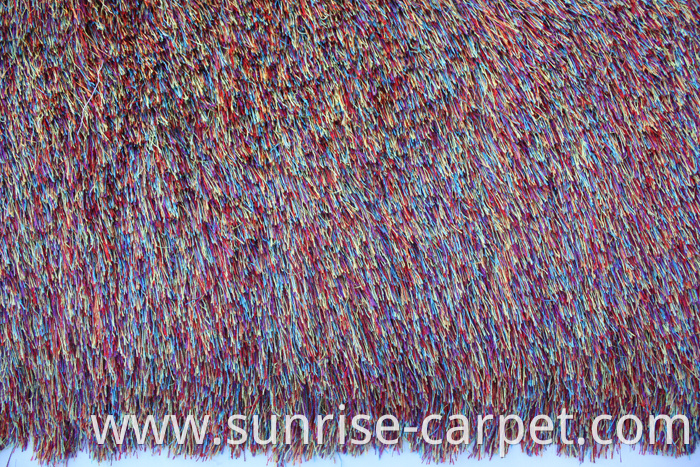 Polyester Shaggy Long Pile Rug 